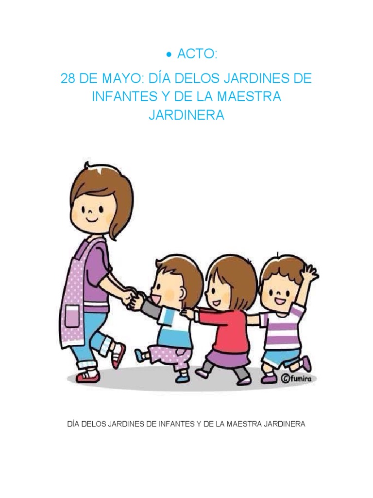 Frases para el Día del Jardín de Infantes | PDF | Educación de la ...