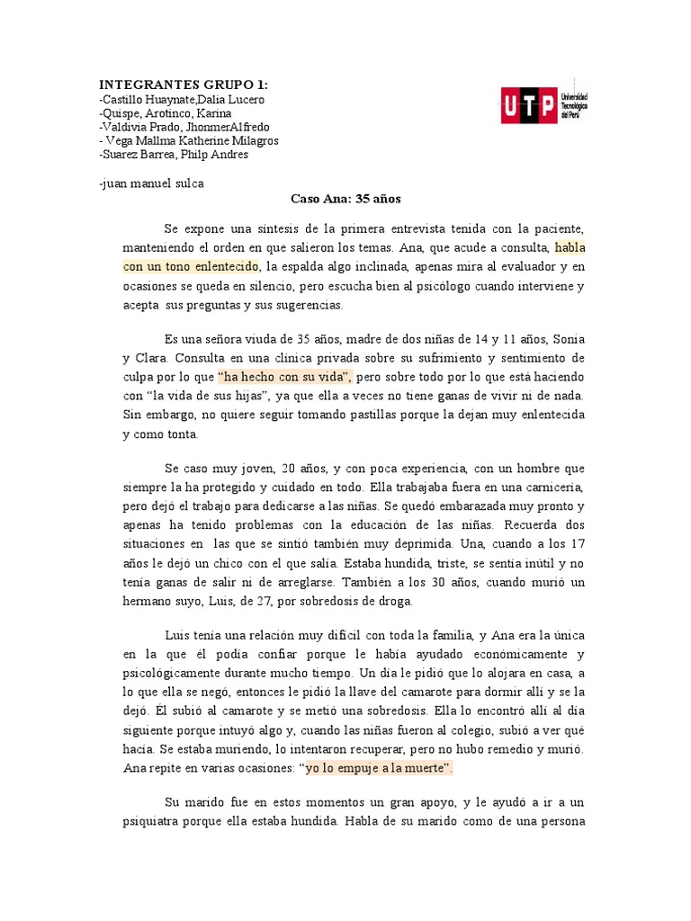 Caso Ana PDF