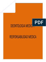 Deontologia Medica y Responsabilidad