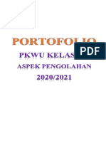 5.2 Portofolio Melalui Media Daring