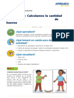 Mate Calculamos La Cantidad de Huevos