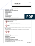 MSDS Histopot FORMALIN