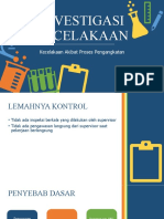 INVESTIGASI KECELAKAAN Kelompok 4