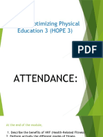 Health Optimizing Physical Education 3 (HOPE 3)