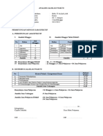 Analisis Alokasi Waktu