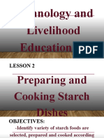 Cooking Starch Dishes
