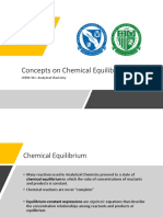 4 - Concepts On Chemical Equilibrium