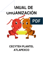 Manual de Organización - Cecyteh