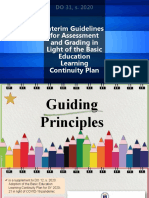 Guidelines for Assessment and Grading in Distance Learning