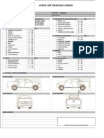 Check List Camionetas