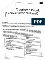 Departementalisasi Biaya Overhead Pabrik