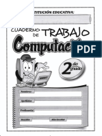 Cuaderno - Trabajo - COMPUTACIÓN - 2º Primaria - (I Tomo)