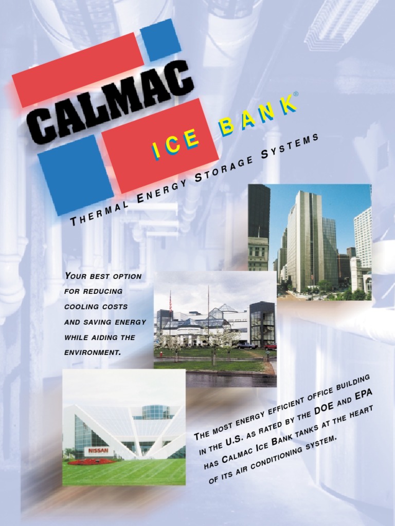 Calmac Ice Storage Airco | PDF | Energy Storage | Sustainable Energy