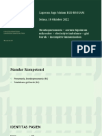 Lapjag 19-10 Bronkopneumonia + Anemia Hipokrom Mikrositer + Elektrolit Imbalance + Gizi Buruk + Inclomplete Immunization