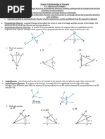 Chapter 5 Relationships in Triangles - Geometry Honors