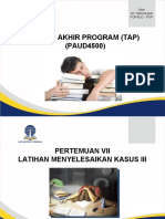 Presentasi Pertemuan 7 PAUD4500 TAP Sri Tatminingsih 2016