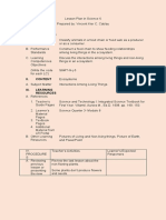 Lesson Plan in Science 6 Quarter 3