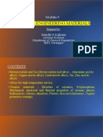 Module-5: Typical Engineering Materials