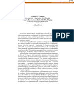 GARRETT, Thomson. Bogotá, Panamericana Editorial, 2002, 272 Págs. Colección Pedagogía y Educación