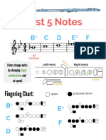 First Five Notes!!