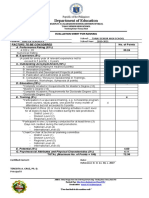 Evaluation Sheet For Ranking - Sy2020 2021