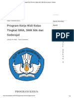 Program Kerja Wali Kelas Tingkat SMA, SMK MA Dan Sederajat - Umailmu