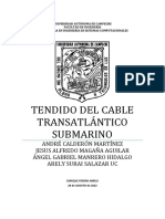 Ensayo - Telecomunicaciones (Cable Submarino)