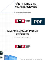 Perfiles de puestos y estructura organizacional