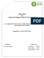 UP Sugarcane Policy Brief