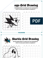 Logo Grid Drawing: Use The Guide Below To Create Your Own Masterpiece! Color It in Once You're Done To Complete It!