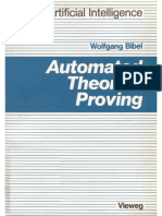 Automated Theorem Proving (AI) - W. Bibel (Vieweg, 1987) WW