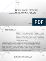 Komunikasi Yg Efektif KORWIL KSBSI DKI Jakarta