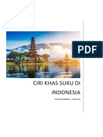 Ciri Khas Suku Di Indonesia