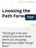Choosing The Path Forward Workbook