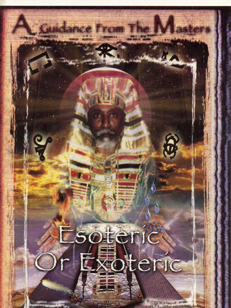 Esoteric or Exoteric | PDF