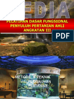 PELATIHAN DASAR FUNGSIONAL PENYULUH PERTANIAN