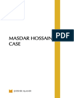 Masdar Hossain Case