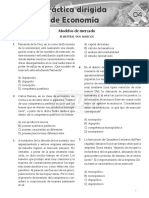 UNI Práctica dirigida de Economía Modelos de mercado