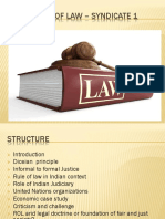 SG 01 - Rule of Law Slide Share