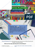 Financial planning process and tools (39