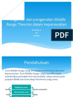 11.Pengantar Dan Pengenalan Middle Range Theories Dalam Keperawatan