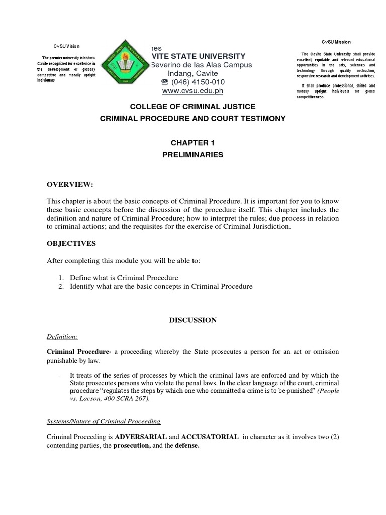 Module Chapter 1 Pdf Crime Violence Crimes