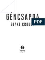 Blake Crouch: Géncsapda