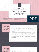 Titulos de Credito