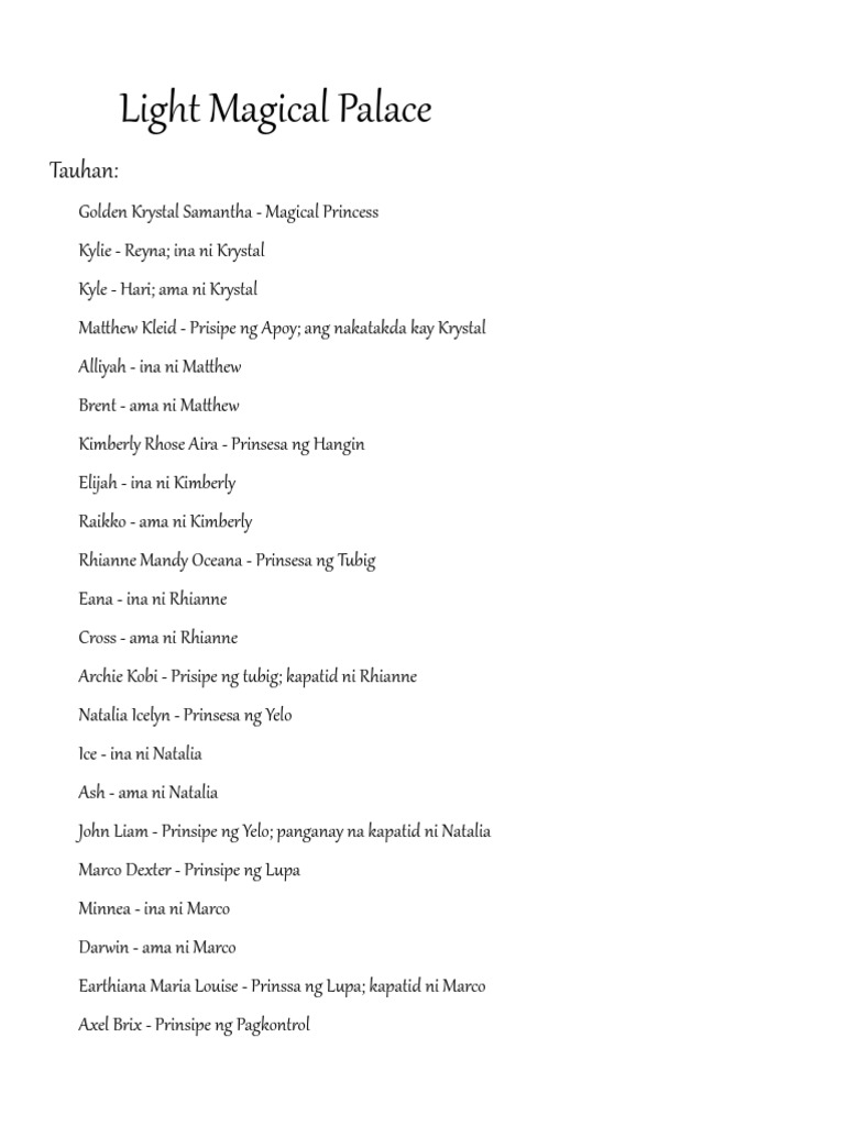 Light Magical Palace PDF