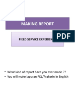 Making Report