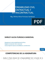 Responsabilidad Civil Contractual Y Extracontractual: Mg. Shirley Alicia Purizaca Sandoval