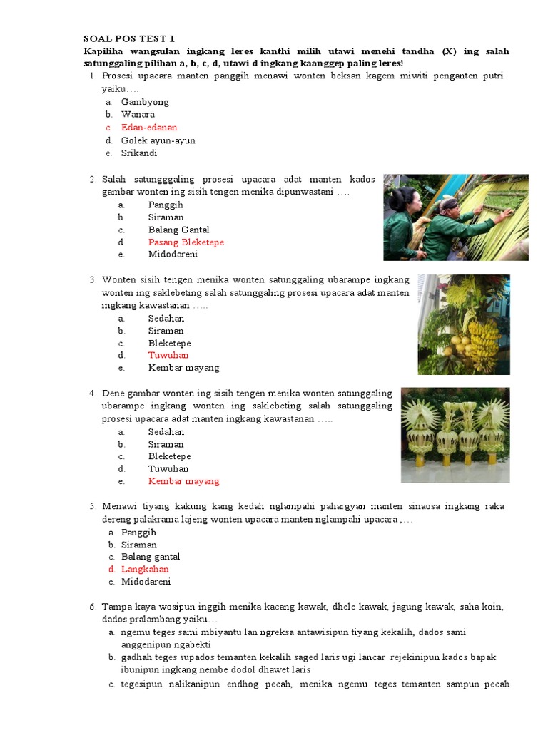 Soal Pos Test 1 Pdf
