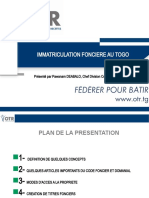 Immatriculation Fonci - Re IFFD 2022