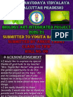 BIOLOGY PROJECT Class 10 by ANKUR YADAV